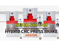 Hoston 300Tons 1500mm Hybride frein à presse CNC